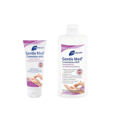 Gentle Med® Cremelotion (W/O), pflegende Emulsion