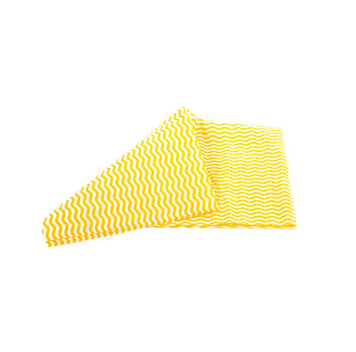 Chiffon tout usage, jaune, 38 x 60 cm, 50 chiffons