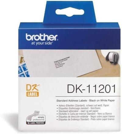 DK-11201 Etichette per indirizzi standard per stampante per etichette Brother QL Originale Brother