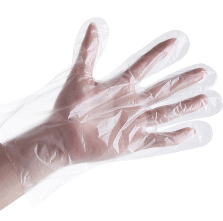 HDPE Handschuhe, transparent, Beutel à 100 Stück