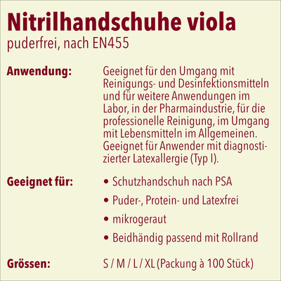 Gants d'examen NextGen® EN 455, bleu nitrile, non poudrés, 100 pièces