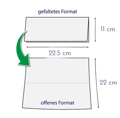 Papierhandtücher, V-Falz, 2-lagig, recycling papier weiss, Karton à 4000 Stück