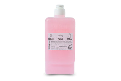 Savon liquide en cartouche CW 500, rose, 12 pièces de 500 ml chacune